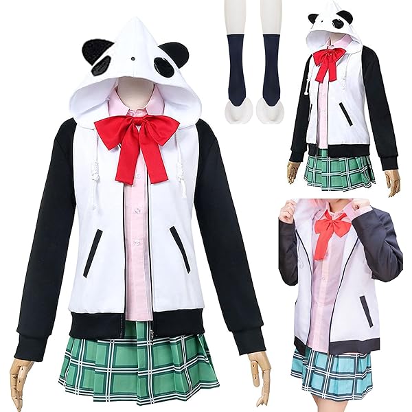 Amazon.co.jp: LUCKYCOS 笹木咲 コスプレ衣装 ささきさく VTuber